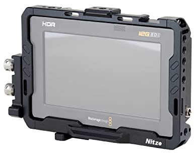 Nitze Monitor Cage for Blackmagic Video Assist 5’’ 3G/12G - JT-B01A