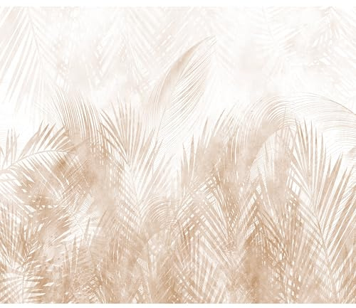murando - Fototapete Vlies Blätter, 350x256 cm, Schlafzimmer, Wohnzimmer | Full HD Druck, 3D-Effekt, lichtbeständige Farben, ideal fürs Wohn- oder Schlafzimmer, schnelle Montage, lichtbeständig, edel