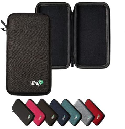 WYNGS Schutztasche Dunkelgrau kompatibel mit TI-30X Plus MathPrint