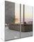 COMFATRA Atlanta 203cm Double Wardrobe with Sliding Doors Mirror Wardrobe, Atlanta 2 Door Wardrobe with Hanging Rails & Adjustable Shelves, Space Saving Wardrobe for Bedroom Furniture (White)
