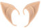 Wlauqueta 1 Paar PVC Fee Wichtel falsche Ohren Elfen Maske Gruselige Maske für neue Feiertage Dekoration Weiche Spitze Ohren Prosthetisch Teint
