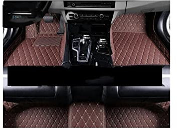 LYMARD Tapis De Sol De Voiture pour Peugeot 406 pour Coupé 1995 1996 1997 1998 1999 2000 2001 2002 2003 2004 Tapis en Cuir Tapis Imperméables Tapis Tapis Sol Voiture (Color : LHD 1 Set 9)