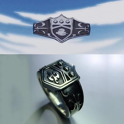 Star.W Anime Ring Vongola Famiglia Cosplay Rings Unisex Prop Accessories Jewelry Gift