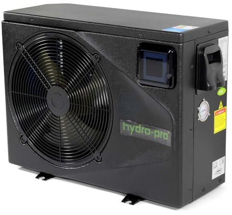 POOL Total Hydro-Pro Wärmepumpe P6/32 für Pools bis 15 m³ – Heizleistung bis zu 5,81 kW – Titan Wärmetauscher – Salzwasser geeignet – Ganzjahresmodell mit LCD-Display & Temperaturkontrolle