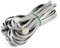 XYWHPGV Plastic Noodles 6P6C RJ12 M/M Cable telefónico plano, 10M 33 pies, gris(89ba6 57989 53f4e 9cd3f ebaf2 07989