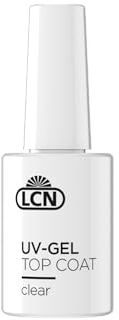 LCN No Wipe UV-Gel Top Coat Babyboomer – UV-Überlack für brillanten Glanz – Langanhaltend und kratzfest für Gel Nägel – Vegan, tierversuchsfrei und HEMA-frei – 10 ml
