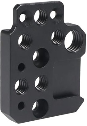 NovelGoal Expansion Adapter Board Monitor Mount Holder for Ronin S/SC/RS2/RSC2 Gimbal Mounting Plate with 1/4 3/8 Hole Cold Shoe Mount