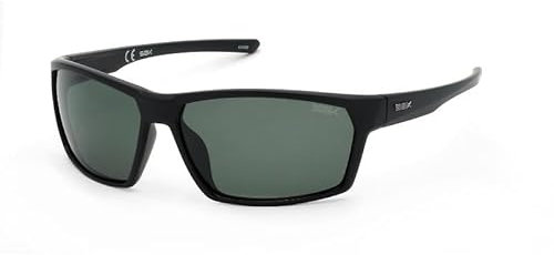 Superbike SBK Sonnenbrille SB908 Herrenbrille Sportbrille Polarisierte Brille, Schwarz