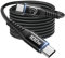 USB C Kabel 3M, 100W USB C auf USB C Schnellladekabel PD 5A Nylon Lang Typ C zu Typ C Ladekabel für iPhone 16 15 Pro Max Plus Samsung S24 S23 S22 S21 Pixel 7 iPad Air Pro MacBook Air Tablets