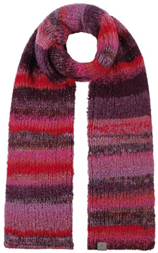 LIERYS Milova Strickschal Streifenoptik Damen Made in Germany Herbst Winter fuchsia One Size