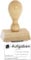 Lehrer-Stempel – Hausaufgaben - von Kaufhaus 2010 aus Holz & Gummi, zum Bestempeln von Schriftstücken aller Art, 5 X 3 cm