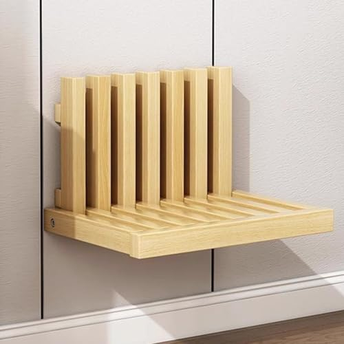 Nordivo Wandklapptisch Aus Holz,Wandklapptisch,Wandtisch Klappbar,Schreibtisch Klappbar Wand,Klapptisch Küche,Klapptische,Kleiner Klapptisch, Für Küche Esszimmer Arbeitszimmer(Light Brown)