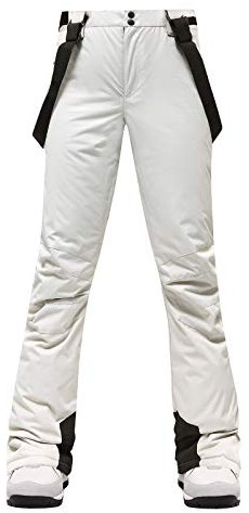Skihose Damen Wasserdicht: Schneehose Outdoor Mit Hosenträger Warm-Outdoorhose Verdickte Thermohose Winddichter Softshellhose Bequemer Winterhose Schneehose Snowboardhose Hosenträgerhose