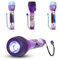 Lot de 4 grandes lampes de poche LED La Reine des Neiges - Résistante à l'eau - Prise en main facile - 16 cm - En plastique - Pour les aventures en plein air, le camping et les urgences