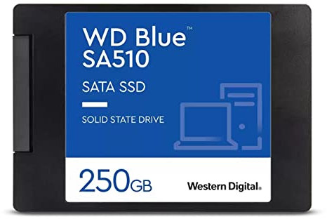 Western Digital 250GB Blue SSD 2.5 SA510 7MM INT