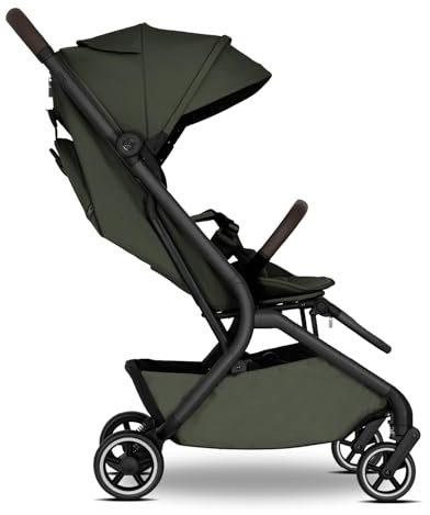 my junior® LIYO Buggy, ab Geburt bis 22 kg, IATA-zugelassen, EvoOne™ Technologie, Einhand-Faltmechanismus (Olive Green, LIYO Buggy)
