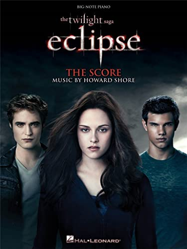 Twilight Eclipse Music From The Film Score Big Note Piano Book: Songbook