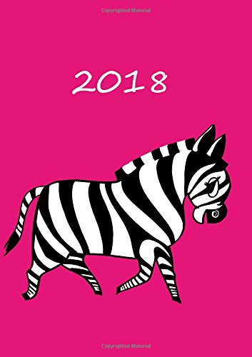 MY BIG FAT CALENDAR 2018 (Great Britain) - MY ZEBRA: 1 day per page, DIN A4