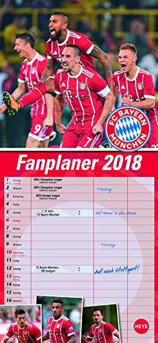 FC Bayern München Fanplaner - Kalender 2018