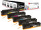 5 Original Reton Toner | 40% höhere Druckleistung | kompatibel zu HP 203A, CF540A, CF541A, CF542A, CF543A für HP Laserjet Pro M281fdw, Pro M280nw, Pro M281fdn, Pro M254nw,Pro M254dw