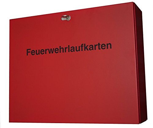 Feuerwehr Laufkartenkasten Laufkartendepot A3 PZ