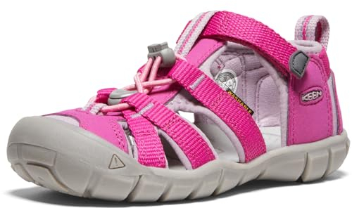 KEEN SEACAMP II CNX, Sandali Unisex - Bambini e ragazzi, Rosa Very Berry Dawn Pink, 27/28 EU