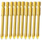 10Pcs 5mm Tungsten Tile Drill Bit Set Carbide Drill Bit Glass Ceramic Flat Spear Head Drill Bit