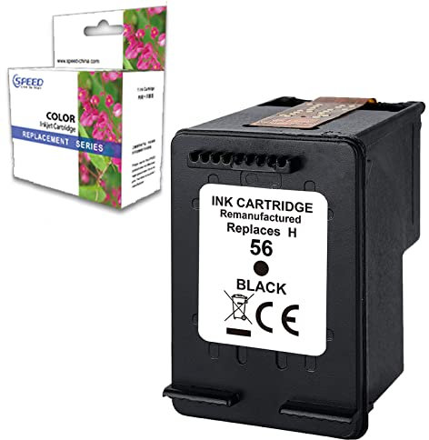 Druckerpatrone kompatibel mit HP 56 XL Schwarz 56XL Drucker Officejet 4105 4250 5510 6110 Deskjet 5150 5550 5145 Photosmart 7150 7260