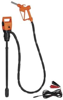 POMPE ÉLECTRIQUE + PISTOLET BIDON 50/200L 12V DC