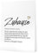 Papierschmiede® Herz Definition: Zuhause, 40x50 cm, Bild Home Kunstdruck Familie, Poster für Wohnzimmer, Schlafzimmer, Wandbild Wanddeko Geschenk Geburtstag Haus Einweihung ohne Rahmen