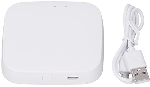 Acouto WiFi Gateway. Smart Home Hub Infrared Sensing para Tuya App Remote Control WiFi Bluetooth Gateway Hub para Zigbee