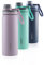 eppikan EppiSporty Edelstahl Thermosflasche Trinkflasche Isolierflasche Sportflasche Wasserflasche 530ml, 750ml Sport-Schul-Fitness-Outdoor-flasche mit Sportdeckel (Pastel Purple, 530 ml)