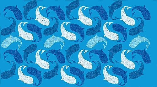 FEBE Strandtuch XXL griechisches Muster 100x180 cm Badetuch Groß 100% Mikrofaser Handtuch Stranddecke Sommer-Handtücher
