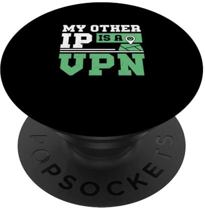 Virtuelles privates Netzwerk Meine andere IP ist ein VPN PopSockets mit austauschbarem PopGrip