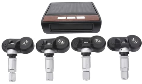 CALLARON Auto Reifendrucküberwachung solar طاقه شمسيه Autoreifen-Überwachung water proof Autoreifen-Drucküberwachung vier Räder Detektor Werkzeug Wagen Reifendruck-Kontrollsystem Abs