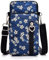 DuoLmi Umhängetasche Damen Klein, Crossbody Tasche für Damen, Nylon Handy Mini-Tasche Kleine Schultertasche Multifunktionale Handytasche, Handytasche zum Umhängen Damen