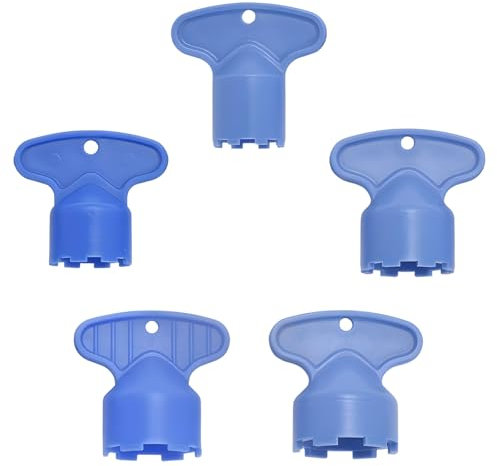 5 Stück Schlüssel für Wasserhähne, 5 Größen Cache Wasserhahn Belüfterschlüssel Entfernung, Schlüssel für Wasserhähne, für M16,5, M18,5, M21,5, M22,5, M24