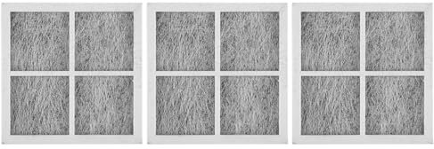 XIASABA 3 Stück Kühlschrank Luftfilter Fresh Air Ersatz-Luftfilter Aktivkohlefilter Ersatzfilter für Kühlschränke/Kühlschränke/Luftreiniger LG LT120F, LFX31925SW,LFX31925SB