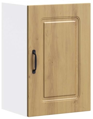 vidaXL Kalmar Kitchen Wall Cabinet - Artisan Oak Engineered Wood - Space-Saving Storage for Kitchen/Living Room - 40x31x60cm
