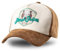 STARS & STRIPES Western-Mode Trucker Cap Buffalo Turquoise – Türkis & Braun mit Bestickung & Mesh-Einsatz | Verstellbare Snapback-Cap