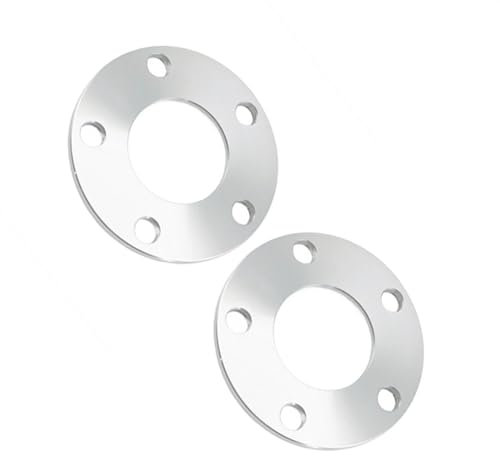 SYBLW Auto Spurverbreiterung Kompatibel Mit Benz Für W209 Für CLK55 Für AMG 2003 2004 2005 2006 2007 2008 2009, 2-teiliger Spurverbreiterung-Adapter PCD 5x112 CB 66,6 Mm Spurverbreiterung(5mm)