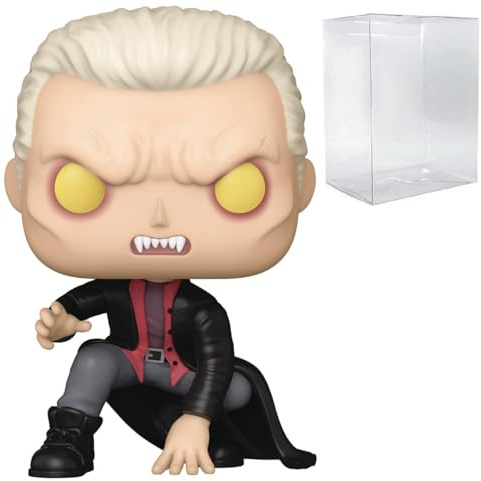 POP TV: Buffy The Vampire Slayer – Spike (Vampire) Funko Vinyl-Figur (inklusive kompatibler Box-Schutzhülle), mehrfarbig, 9,5 cm