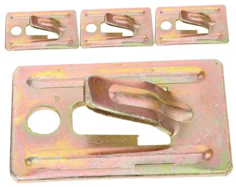 UKCOCO 4pièces Support Mural Pour Chauffe-eau Matériau Haute Résistance Kit De Fixation Pour Murs Creux Installation Facile Et Polyvalente Pour Salle De Bain Et Cuisine