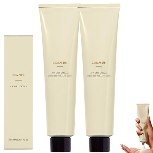Locken-Stylingcreme, lufttrocknend ohne Hitze, geeignet für lockiges, welliges und glattes Haar.