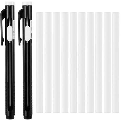 12 Pcs Radiergummi Stifte Präzisionsradierer Radiergummistift | Einziehbare Mechanische Radiergummi für Bleistifte Zeichnen, Lernen, Büro