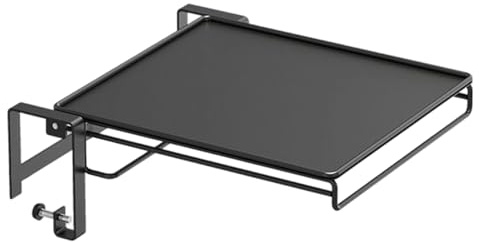 Generico Tavolo Ausiliario Da Cucina Pieghevole – Scaffale Sospeso Portasciugamani Con Ripiano Estensibile Per Armadi | Organizzatore Per Utensili Da Cucina, Lavanderia, Balcone, Ufficio E Camper
