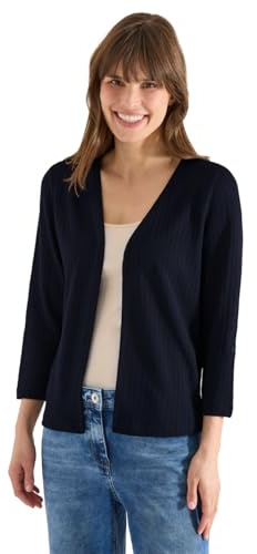 Cecil Damen 3230275 3/4-Arm Jacke in Strick-Optik (1er Pack)