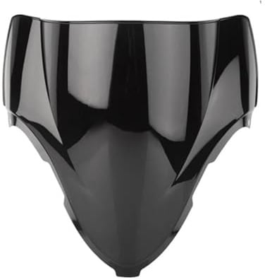SNWDBH Motorrad-Doppelblasen-Windschutzscheibe, Windabweiser Für Suzuki GSXR 1300 Hayabusa GSXR1300 1999-2007 Windschild Windschutz(Schwarz)