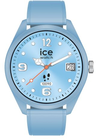 ICE-WATCH - Ice smart Forever Rose-Gold Black - Blaue Smartwatch mit Silikonarmband - 026220 (1.32 Zoll / 42mm) - Smartwatch, Aufzeichnung von körperlicher Aktivität und Gesundheitsdaten