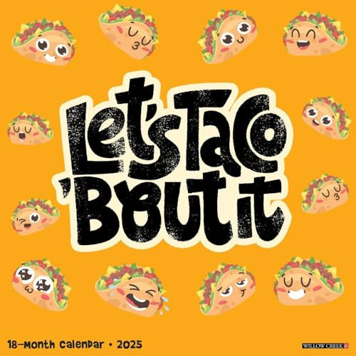 Let's Taco about It 2026 12 X 12 Wall Calendar